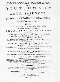 Encyclopaedia Britannica - frontespizio